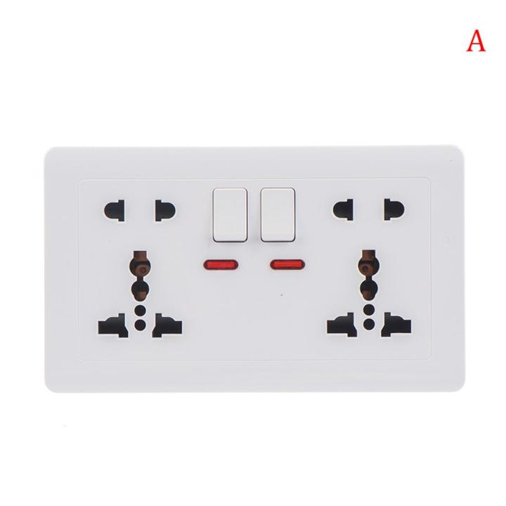 【Toy life hall】Wall Power 5 Hole 2.1A Dual Charger Port Socket | Daraz ...