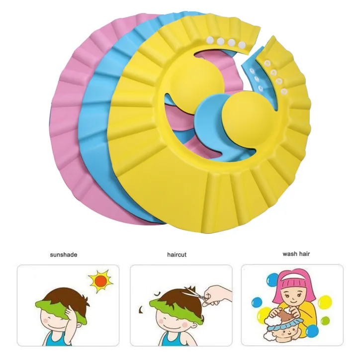 1%20pcs%20Adjustable%20Baby%20Shower%20Cap%20Newborn%20Hair%20Washing%20Cap%20Kids%20Hearing%20Protection%20Children%20Safe%20Shampoo%20Shield%20Bathing%20Head%20Cover%20-%20Image%207
