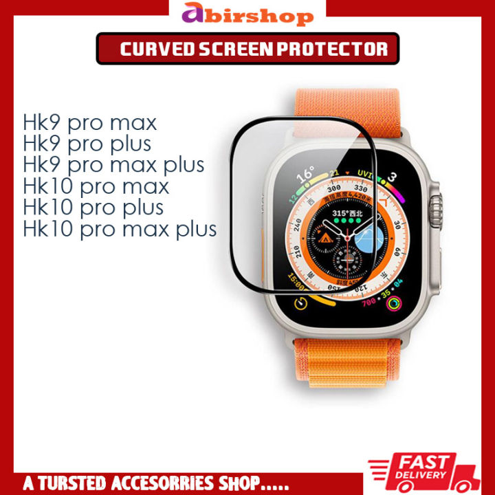 Screen Protector For Smartwatch Hk10 Pro max plus / Hk10 Pro Plus/ Hk10 ...
