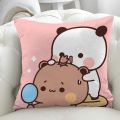 Bubu Dudu Bed Pillowcases 40x40 Cushions of Modern Sofa Home Decor Double-sided Printing Cover for Pillow Pillowcase 45*45 Cases.