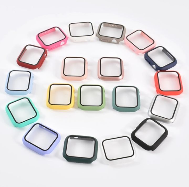 For%20Apple%20Watch%20Case%2044mm%20Watch%20Series%206/5/4%20case%20with%20glass%20protector%20-%20Apple%20Watch%20Cover,%20Case%20+%20Screen%20Glass%20Protector%20for%20Series%206/5/4%2045MM%20Full%20Coverage%20Case%20Cover%20-%20Image%204
