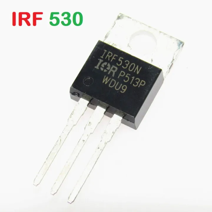 IRF530PBF%20IRF530%20IRF%20530%20100V%2014A%2079W%20TO-220%20N-Channel%20Power%20MOSFET%203%20Pin%20IC%20Power%20Transistor%20Field%20Effect%20MOSFET%20IC%20Electronic%20Components%20Electrical%20Circuitry%20&%20Parts%20-%20Image%203