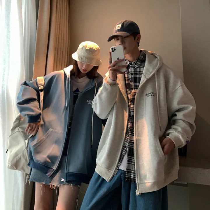 insHong%20Kong%20Style%20Cardigan%20Sweater%20Men's%20Autumn%20and%20Winter%20Korean%20Style%20Hooded%20Jacket%20Female%20Students%20Trendy%20Loose%20All-Match%20Couple%20Sweaterc%20-%20Image%204