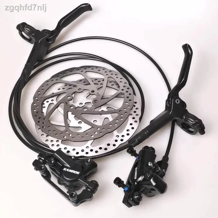 Kamros%20Hydraulic%20Brakes%20with%20Rotor%20Set%20FRONT%20&%20REAR%20Full%20set%202pc%20Disc%20Free%20-%20Image%202