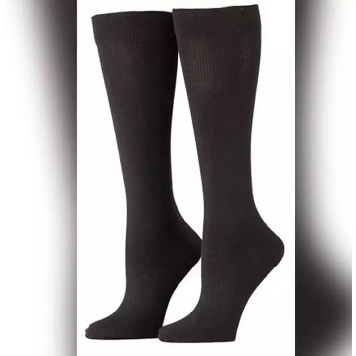 Cotton%20Women's%20Satin%20Sheer%20Knee%20socks%20for%20women%20Highs%20-%20BLACK%20Color%20Stockings%20-%20Image%202