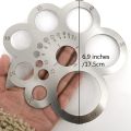 Leather Cutting Tool Corner Template for Leathercraft DIY Craft.