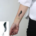 Waterproof Temporary Tattoo Sticker Crown aircraft Elephant Tatto Flash Tatoo Tatouage Wrist Foot Hand For Girl Women Men. 