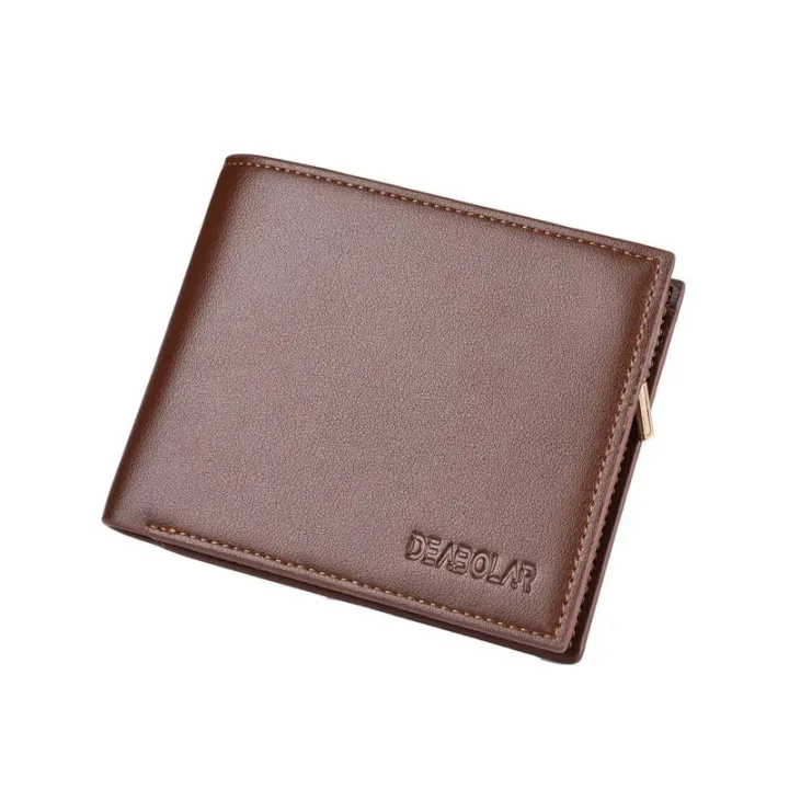 Men's%20PU%20Leather%20Wallet%20Business%20Multi-Card%20Wallet%20Zipper%20Coin%20Purse%20Credit%20Card%20Holder%20Two-fold%20Casual%20Pure%20Color%20Short%20Wallet%20-%20Image%206
