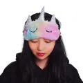 Plush Anime Sleeping Eye Mask Cute Kids Sleep Mask Cartoon 3D Eye Cover Eye Blindfolds Travel Eye Band Shade Rest Eyepatch. 