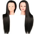 Mannequin Head With Hair Styling Dye Cutting Hairdresser Training Head Cologo. 