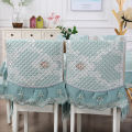 Cross-border dining chair cover Tablecloth Wholesale dining chair cushion Backrest tablecloth Dining table and chair thirteen piece set Restaurant household. 