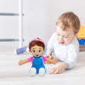 Peek-a-boo Plush Toy for Toddlers Intertive Sensory Doll Large Plush Toy for Early Learning Perfect Holiday Gift for Him/r Rl Ms Toys Promotes Fine Motor S s in Children.