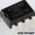 2Pcs- Chinese DIP OPAMP Integrated Circuit 4558 4558D JRC4558 JRC4558D Operational Amplifier Chip IC Dual Audio High Gain 8Pin DIP Electrical Circuitry & Parts.