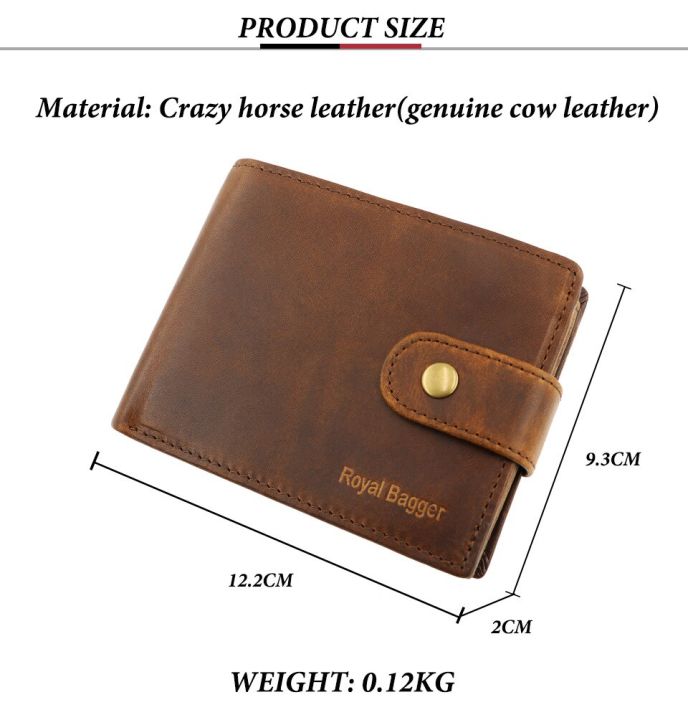 Royal%20Bagger%20Short%20Wallet%20for%20Men%20Crazy%20Horse%20Leather%20RFID%20Blocking%20Man%20Purse%20Retro%20Card%20Holder%20Leather%20Wallets%20Business%20-%20Image%203