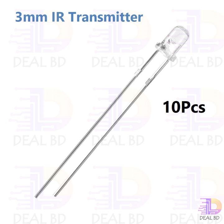 10Pcs-%203MM%20IR%20Transmitter%20LED%20Sensor%203mm%20940nm%20IR%20LED%20Light%20Infrared%20Transmitter%20RX%20LED%20Sensor%20Light%203mm%20For%20Electronics%20TV%20Camera%20Remote%20Control%20-%20Image%203