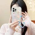3D Graffiti Cartoon Chain Phone Cases for Samsung Galaxy S24 Ultra A54 A55 A14 A24 A25 A15 A33 A34 A32 A15 A51 A52 A53 A72 Case.