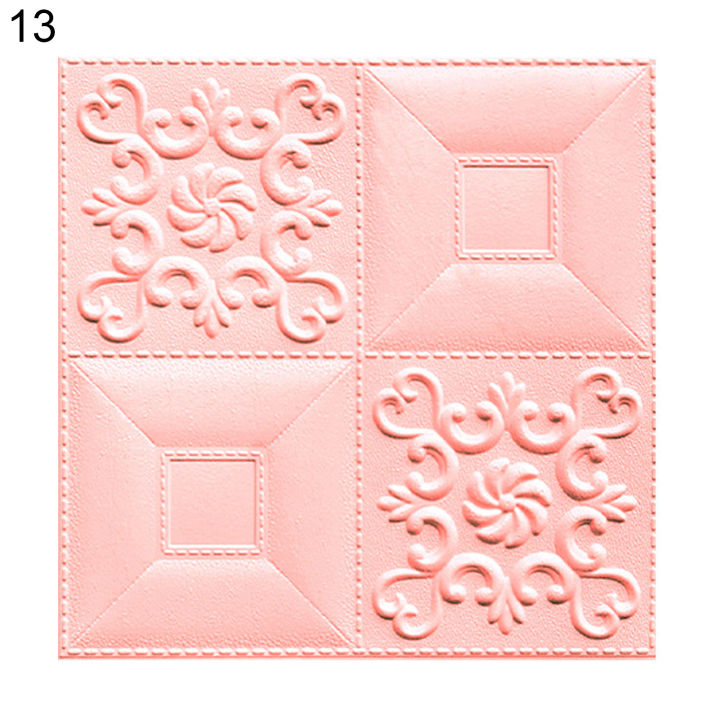 Wall%20Sticker%20Easy%20to%20Peel%20White%20Brick%20Textured%20Wall%20Tile%20Shaped%20Sticker%20-%20Image%202