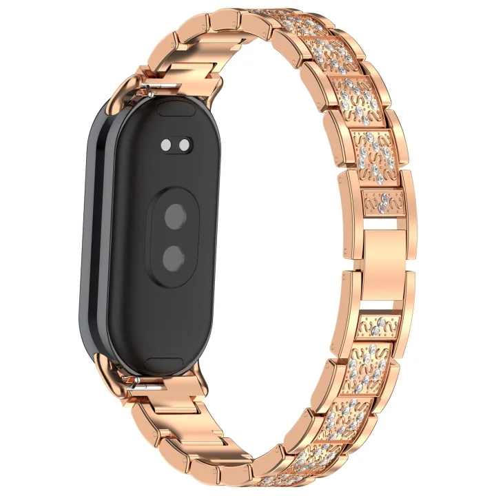 (COD%20Available)%20For%20Xiaomi%20Band%209%20/%209%20NFC%20Diamond%20Three%20Beads%20Stainless%20Steel%20Metal%20Watch%20Band%20-%20Image%2010