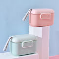 Cute New Baby Infant Toddle Snacks Container Food Storage Box Essential Cereal Milk Powder Box. 