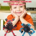 Transformable Chain Robot Toy DIY Deformation Robot Deformed Mechanical Spiral Twister Decompression Fingertip Toy - Baby Toys - Baby Toys - Baby Toys. 