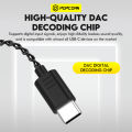 Popcorn Original Headphone Upgraded Earphone Cable HIFI 2Pin Connector Use For POCORN X8 PRO X9 PRO TRN MT1 KZ ZSN PRO X EDX PRO QKZ AK6 Pro. 