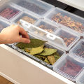 Spice Divided Storage Box Seasoning Box Kitchen Household Anise Cinnamon Dried Peppers Compartment Flip Seal Storage Box. 