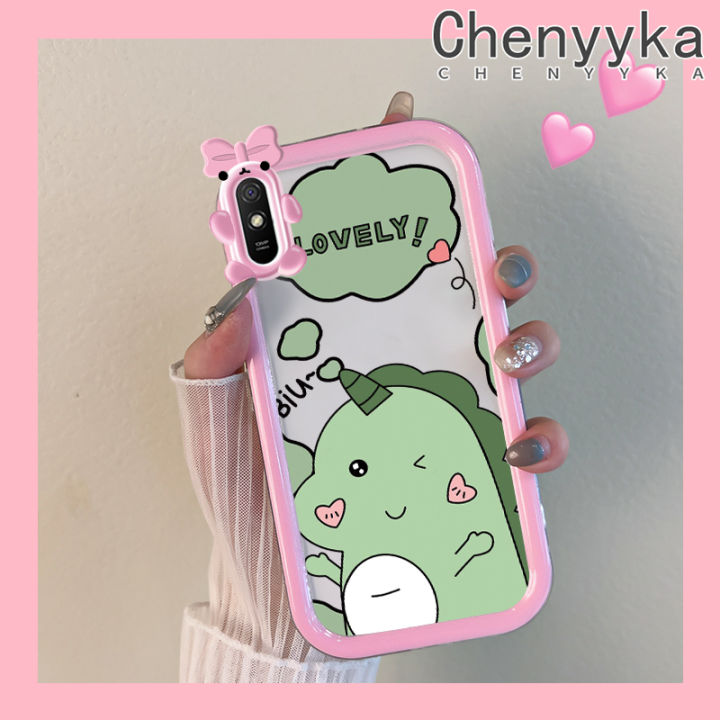 Chenyyka%20For%20Xiaomi%20Redmi%209A%20Redmi%209I%20Case%20Cartoon%20Cute%20Green%20Dinosaur%20Shockproof%20Clear%20Phone%20Cases%20Little%20Monster%20Camera%20Lens%20Protective%20Cover%20Silicone%20Transparent%20Soft%20Case%20-%20Image%209