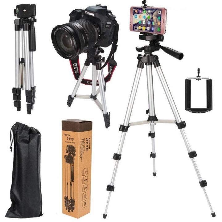 3110 Tripod Stand For Mobile Camera Tiktok Youtube Video - Tripod - Tripod For Mobile