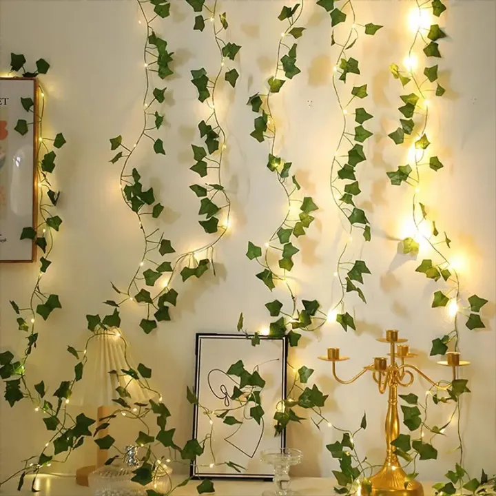 1pc%2020%20LED%20Ivy%20Leaf%20Fairy%20Light%20String%20-%20Battery%20Operated%20for%20Bedroom%20&%207%20feet%20-%20Image%204