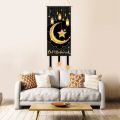 Ramadan Decoration Hanging Flag EID Mubarak Decor For Home Porch Door Banner Ramadan Kareem Islamic Muslim Party Eid Al-Fitr Gif. 