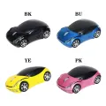 2.4GHZ Car Mouse Wireless Mouse Cool Car Shape Mice 1600 DPI Optical Gaming Mouse Wireless With Computer USB Receiver TCH. 