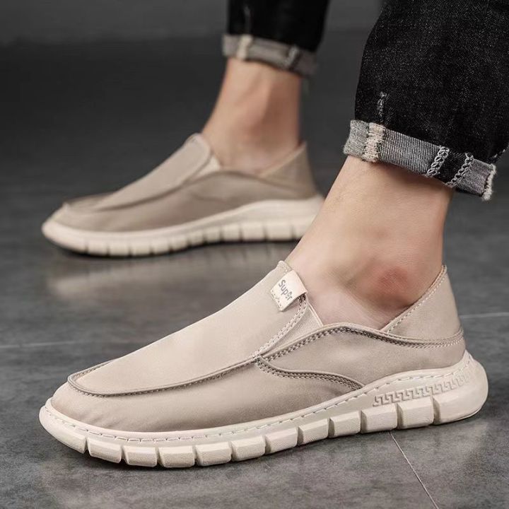 Summer Old Beijing Cloth Shoes Men's Shoes Breathable Loafers
