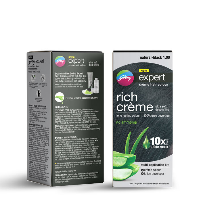 Godrej Expert Rich Creme - Natural Black(100g)