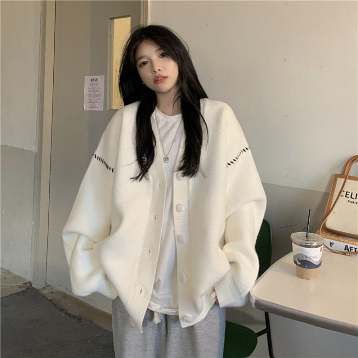 Oversized Sweater Korean Sweater Fashion Autumn And Winter Lazy