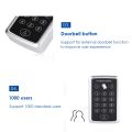 125KHz RFID Access Control Keypad Card Reader Door Lock Opener. 