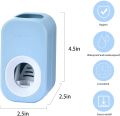 Automatic Toothpaste Dispenser,Wall Mounted Toothpaste Squeezer Kids Hands Free Squeeze Out for Home Washroom Shower Bathroom.