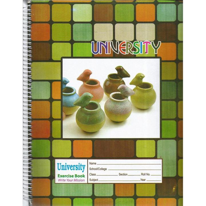 University Spiral Note Khata (Math) – 120 Pages - 12pcs