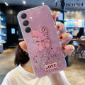 New Phone Case For Samsung Galaxy A15 Cover Shiny Ring Covers Glitter Soft Transparent Kitty Stars Moon Girls for Samsung A15 Case. 