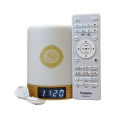 Azan box & Quran speaker , bluetooth speaker, Remote Control Speaker,Touch Pade Speaker, Lighting Speaker Touch lamp azan clock 30 para Quran 18 Qari   (with 8gb Memory card). 