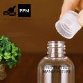 Plastic Oil Bottle Tiptop Cap 50ml Transparent – 5pcs Fliptop Cap Bottles for Hair Oil, Cosmetic & Skincare | Leak-Proof, Refillable | Factory Direct • Manufacturer Price. 
