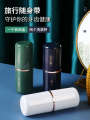 9JQS Travel Rinse Mouthwash Minimalist Brushing Cup Jar Set Teeth Tools, Toothbrush Toothpaste Storage Box Toilet.