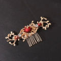 Ancient Chinese Style Women Long Tassel Step Shake Flowerpin Clip Hair Comb Earring Jewelry Bridal Headpiece Pin Accessore ie.