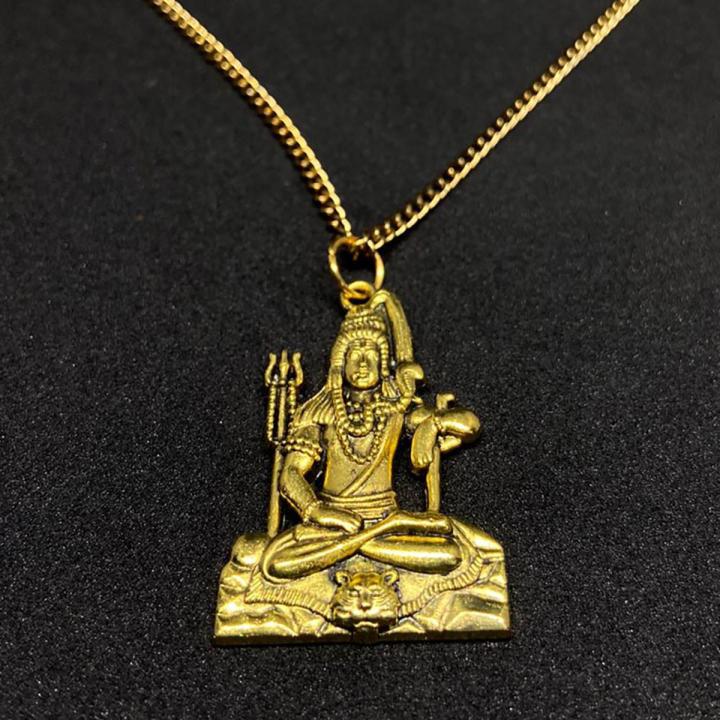 Mahadev Locket with Chain of Men & Women