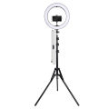 14-Inch Ring Light with Stand - Enhance Your Lighting Setup and Perfect Your Shots with Adjustable Brightness and Stability. 