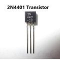 10Pcs- 2N4401FT Transistor 2N4401 Transistor NPN 50V 0.8A 0.5W Power 3 Pin Leads General Purpose Transistor Switching 4401 Transistor TO-92 Package.