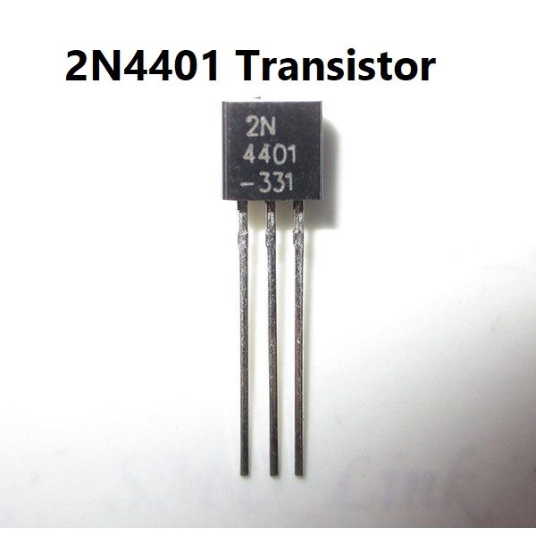 10Pcs- 2N4401FT Transistor 2N4401 Transistor NPN 50V 0.8A 0.5W Power 3 Pin Leads General Purpose Transistor Switching 4401 Transistor TO-92 Package