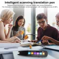 Scan Reader Pen, OCR Digital Pen Reader, Text to Speech Reading Pen, Voice Translator Machine 131 Language Translator Easy Install Easy to Use. 