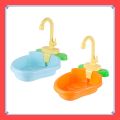 VibeVendor Parrot Automatic Shower Pet Bird Bath Cage Basin Parrot Bath Basin Parrot Shower Bowl Birds Accessories Parrot Bird Bathtub.