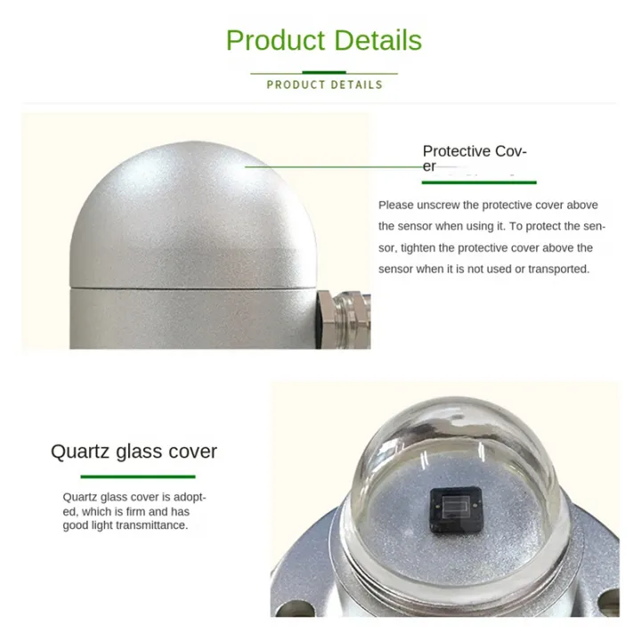 Solar%20Radiation%20Sensor%20Total%20Solar%20Radiation%20Sensor%20Transmitter%20Reflection%20Radiometer%20Detector%20Outdoor%204-20MA%20Output%20-%20Image%208