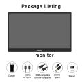 Computer Monitor 15.6/14 Inch Portable Monitor Touchscreen 1080P IPS Panel Display For PC Gamer HDMI-Compatible Switch Laptop. 